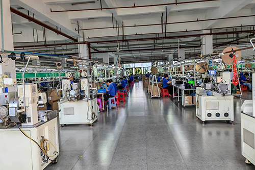 Automated Wire Harness Manufacturing Workshop at BSB Factory